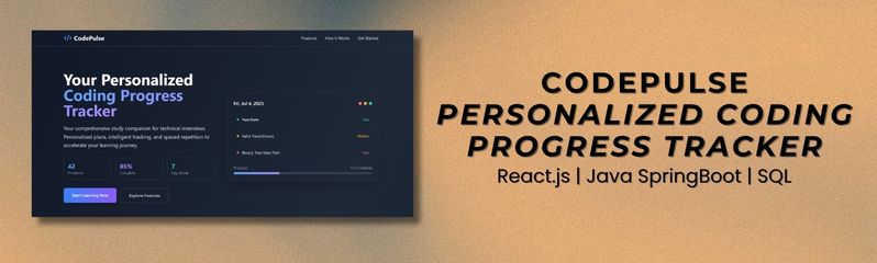 CodePulse Progress Tracker Screenshot